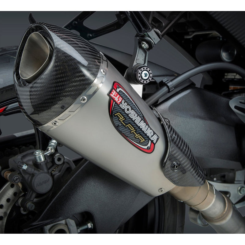 Yoshimura Exhaust Street Alpha T Slip On Ss Ss Cf Works