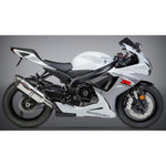 Yoshimura Exhaust Signature Alpha Slip-On Stainless Stainless Carbon Fiber