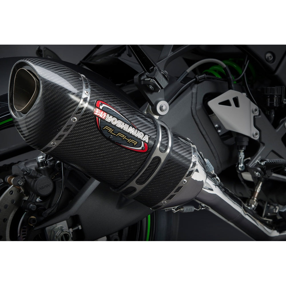 Exhaust Race Alpha T 3qtr Slip On Ss Cf Cf