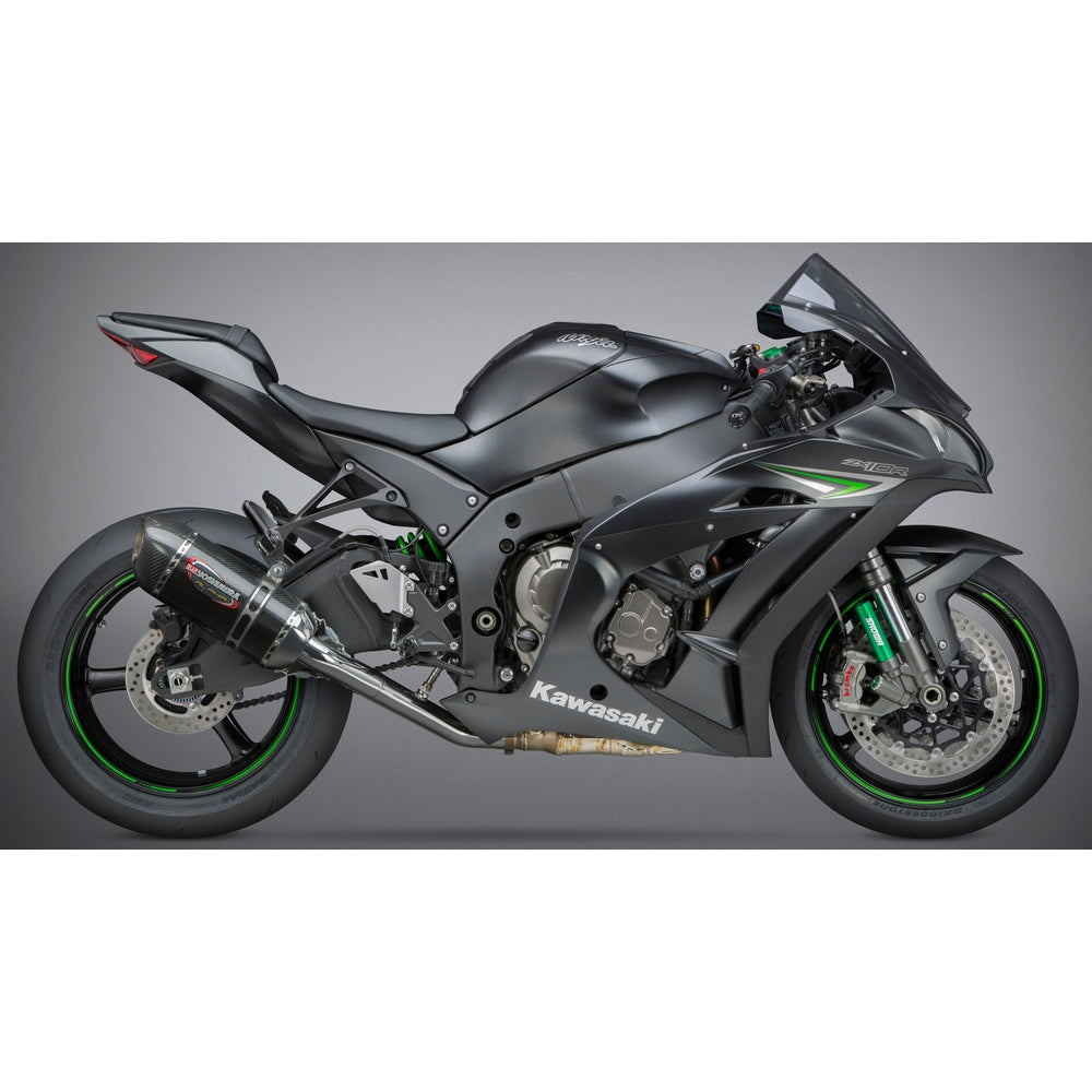 Exhaust Race Alpha T 3qtr Slip On Ss Cf Cf