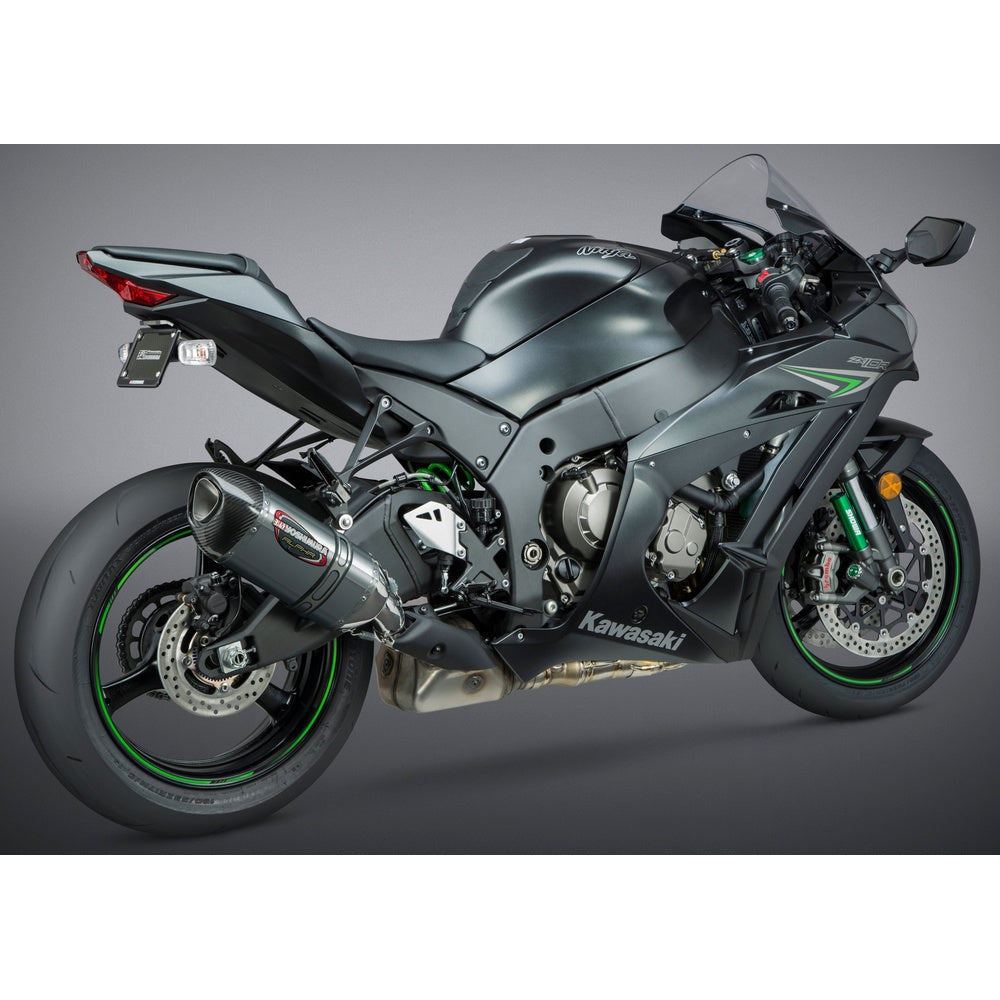 Street Alpha Slip On Exhaust Ss Ss Cf