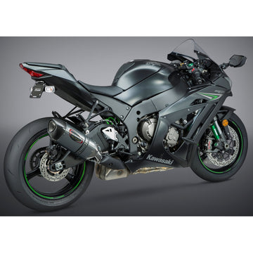 Street Alpha Slip On Exhaust Ss Ss Cf