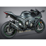 Yoshimura Street Alpha Slip On Exhaust Ss Ss Cf