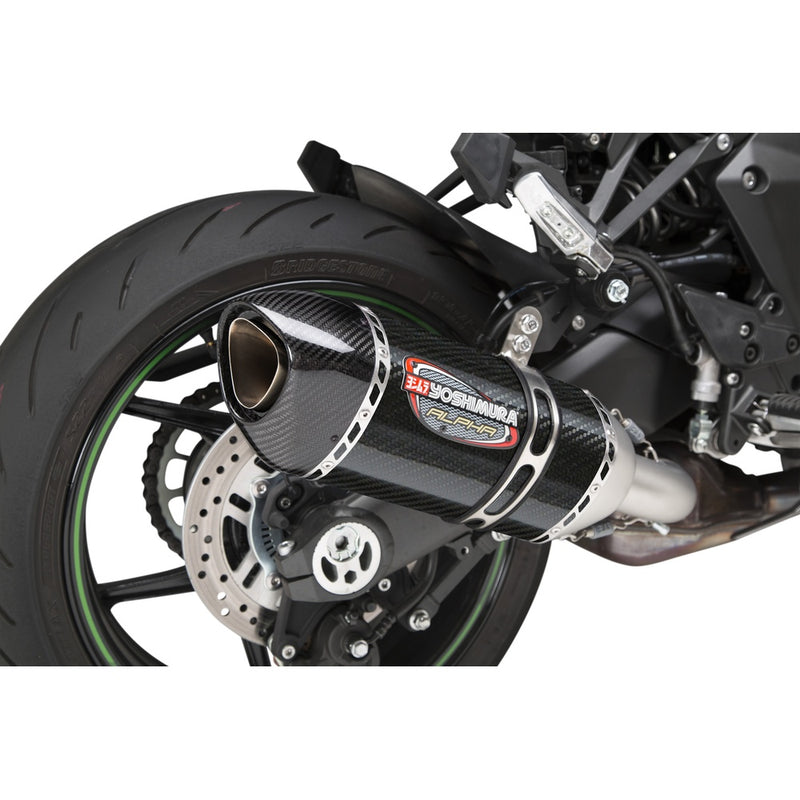 Yoshimura Exhaust Street Alpha Slip On Ss/Cf Kaw
