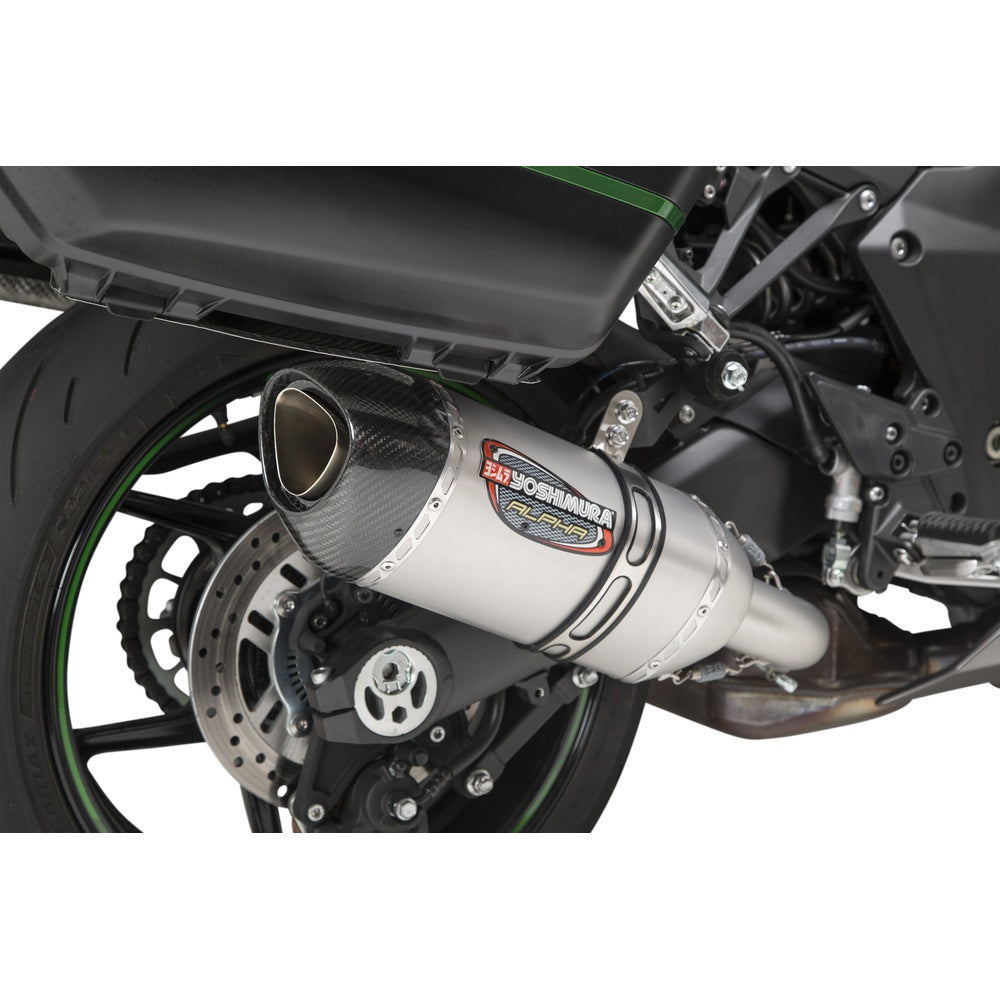 Exhaust Street Alpha Slip On Ss/Ss Kaw