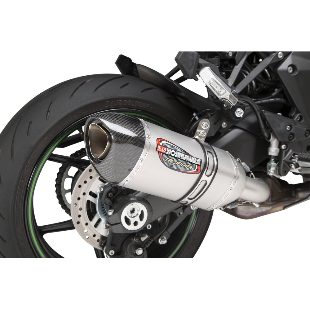 Exhaust Street Alpha Slip On Ss/Ss Kaw