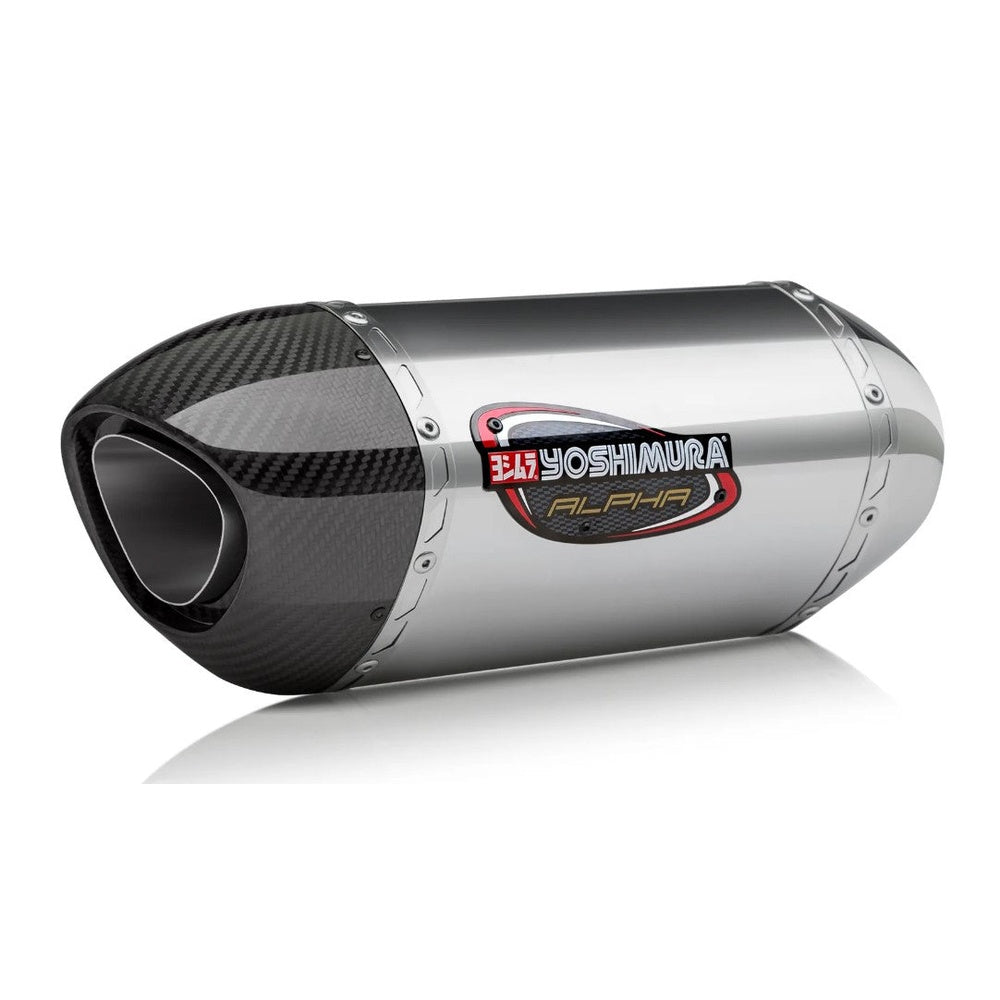 Exhaust Street Alpha T Slip On Ss Ss Cf