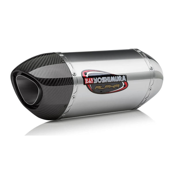 Yoshimura Exhaust Street Alpha T Slip On Ss Ss Cf