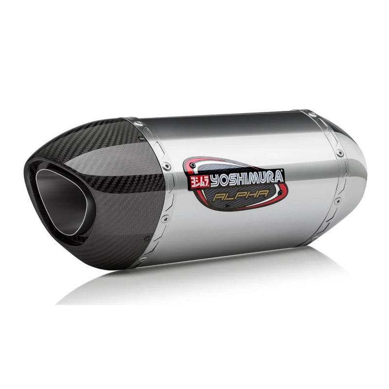 Yoshimura Exhaust Street Alpha T Slip On Ss Ss Cf