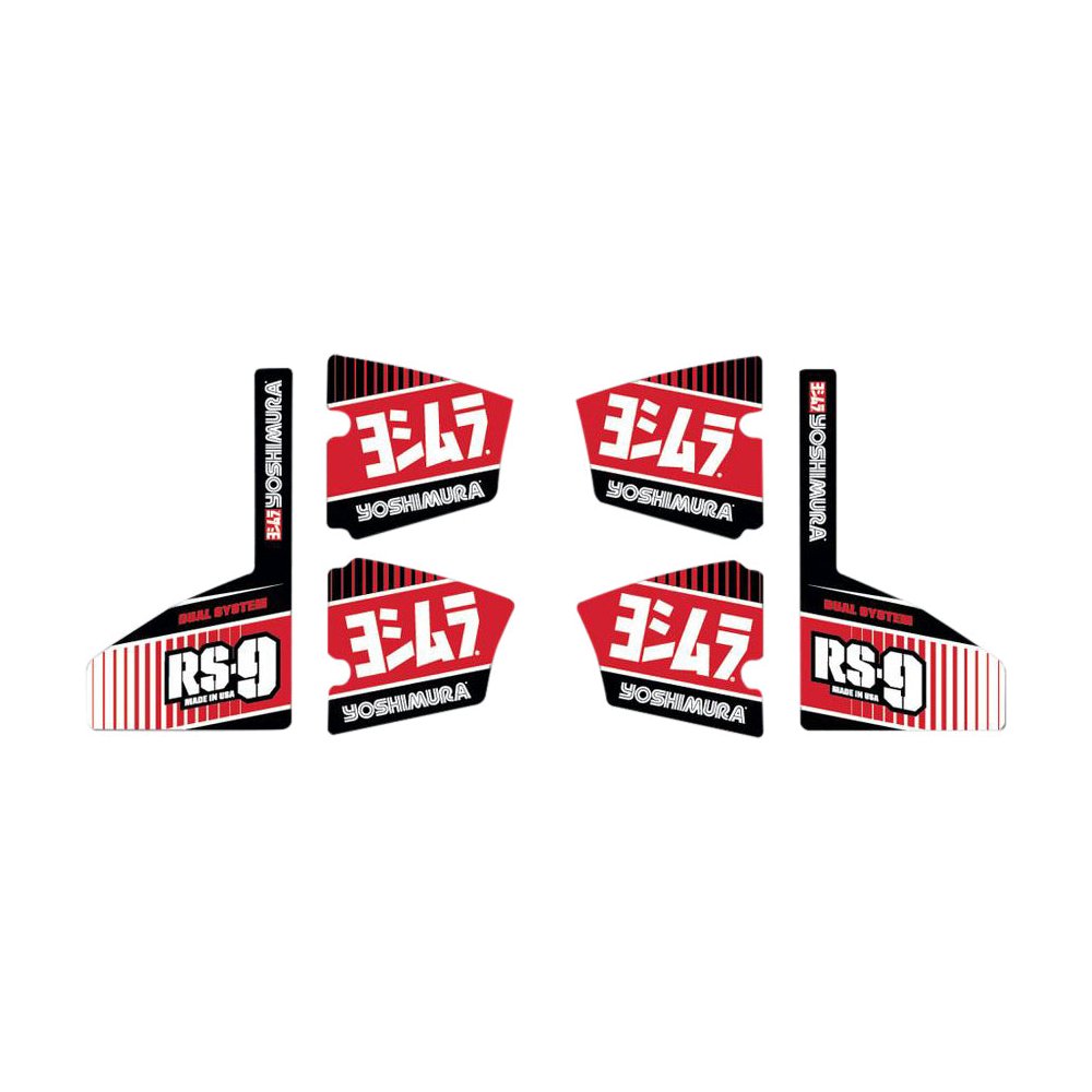 Rs 9 Muffler Decal Set 6/Pcs