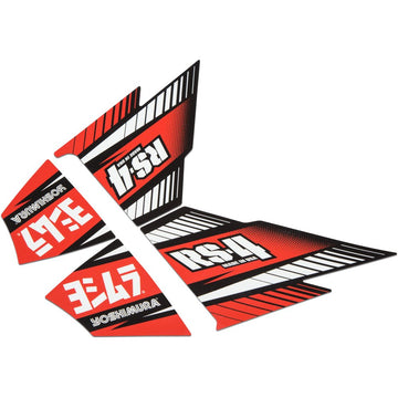 Rs 4 Muffler Decal Set 4/Pcs