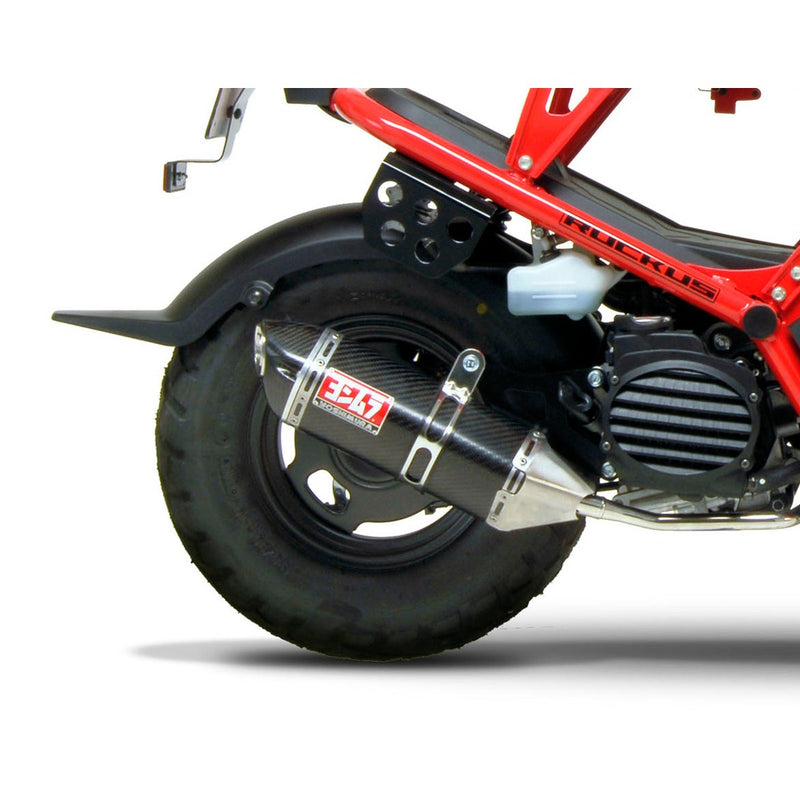 Yoshimura Exhaust Race Trc Full System Stainless Carbon Fiber Carbon Fiber - Honda NPS50 Ruckus [Scooter] (2003-2022)