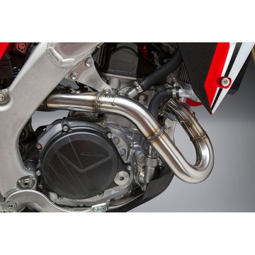Rs 9 Header/Canister/End Cap Exhaust Dual Slip On Ss Al Cf