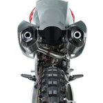 Rs 9 Header/Canister/End Cap Exhaust Dual Slip On Ss Al Cf