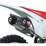 Rs 9 Header/Canister/End Cap Exhaust Dual Slip On Ss Al Cf