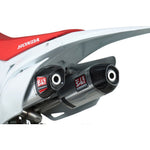 Rs 9 Header/Canister/End Cap Exhaust Dual Slip On Ss Al Cf