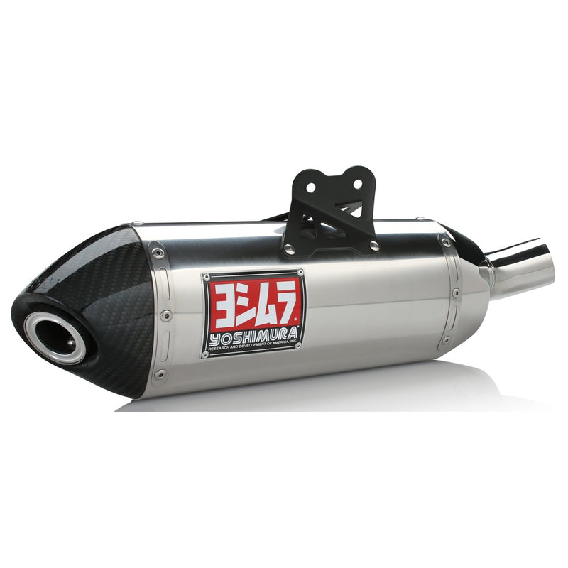 Yoshimura Exhaust Race Rs 4 Full System Stainless Stainless Carbon Fiber - Kawasaki EX650 Ninja 650 (2012-2016)