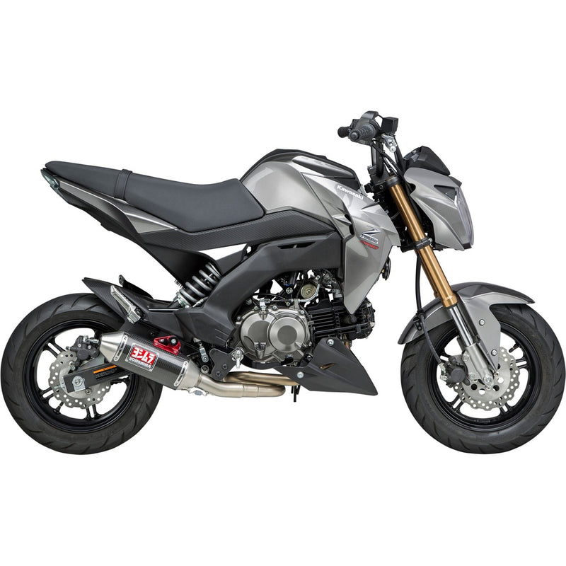 Yoshimura Exhaust Rs 2 Race Full System Stainless Carbon Fiber Stainless - Kawasaki Z125 (2020)