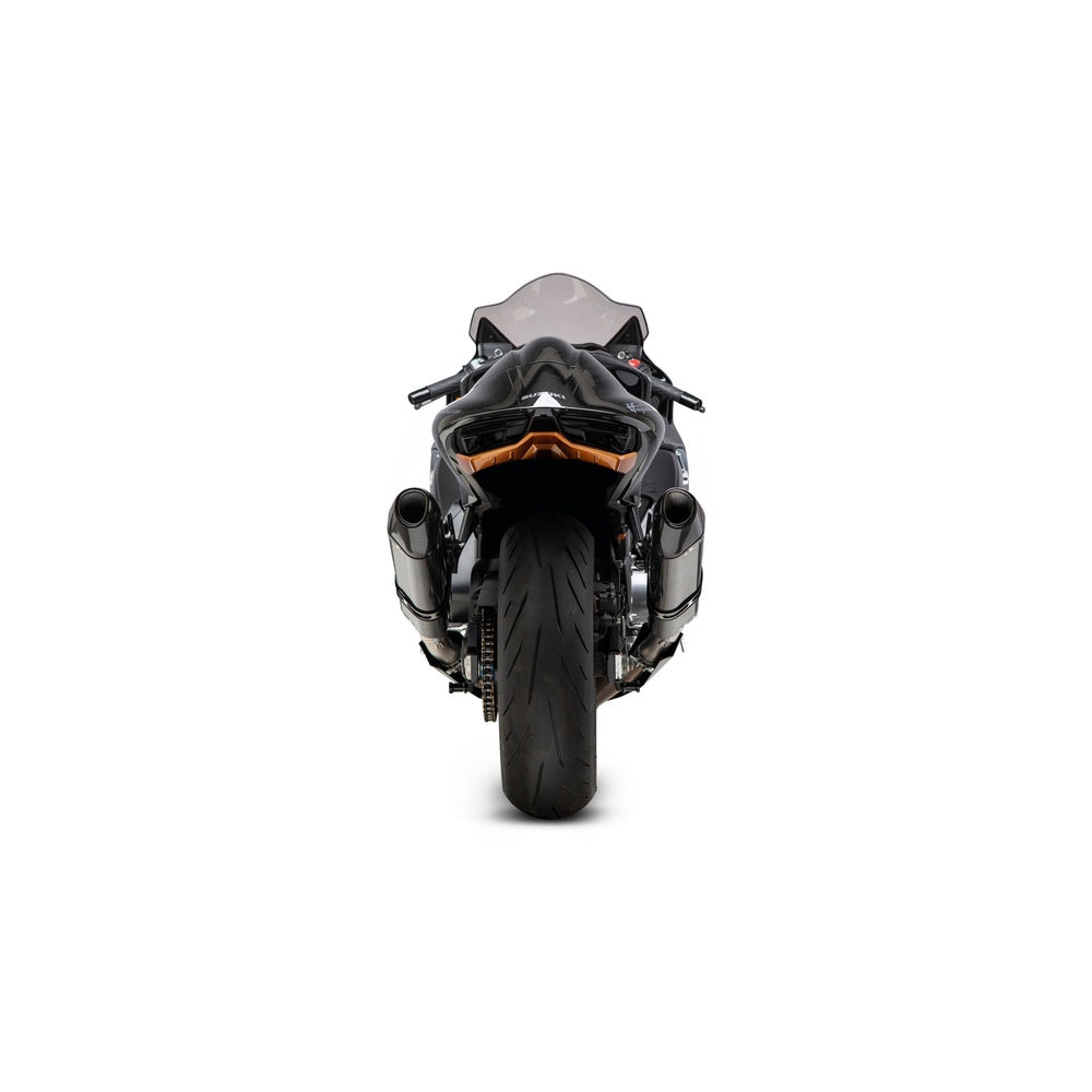 Exhaust Race R77 Slip On Cf/Cf Suz