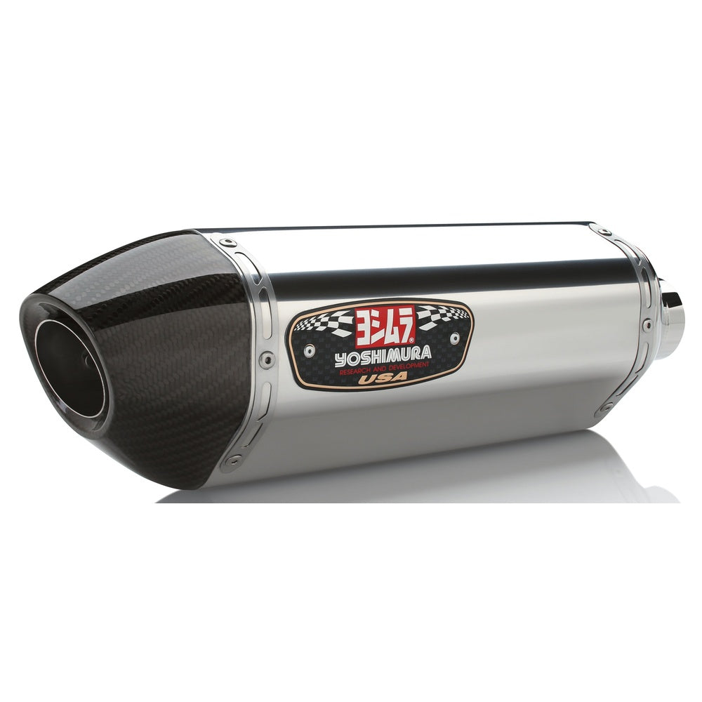 Race Dual R 77 Slip On Exhaust Ss Ss Cf