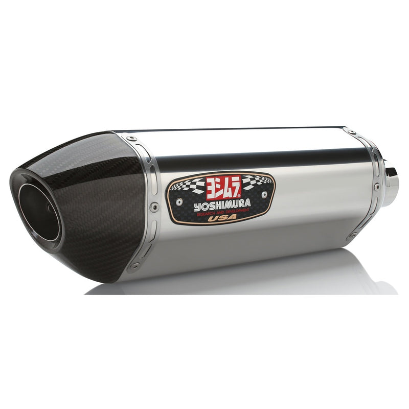 Yoshimura Street R 77 Slip On Exhaust Ss Ss Cf