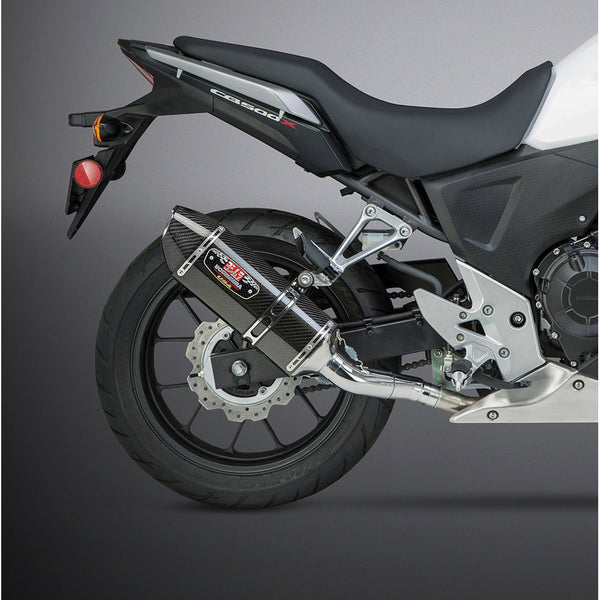 Yoshimura Street R 77 Slip On Exhaust Ss Cf Cf