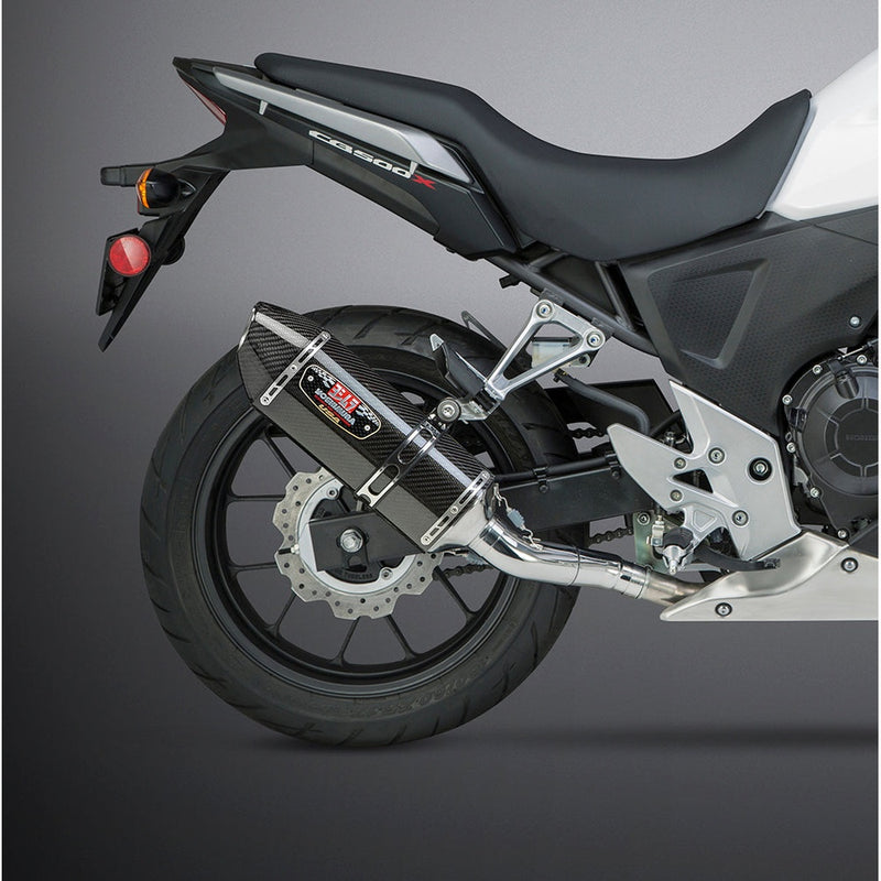 Yoshimura Street R 77 Slip On Exhaust Ss Cf Cf