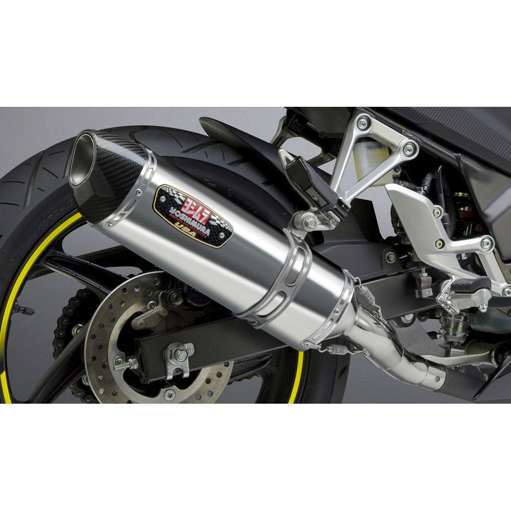 Exhaust Race R 77 Slip On Ss Ss Cf