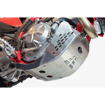 Skid Plate Rubber Mounted Gas/Hus/Ktm
