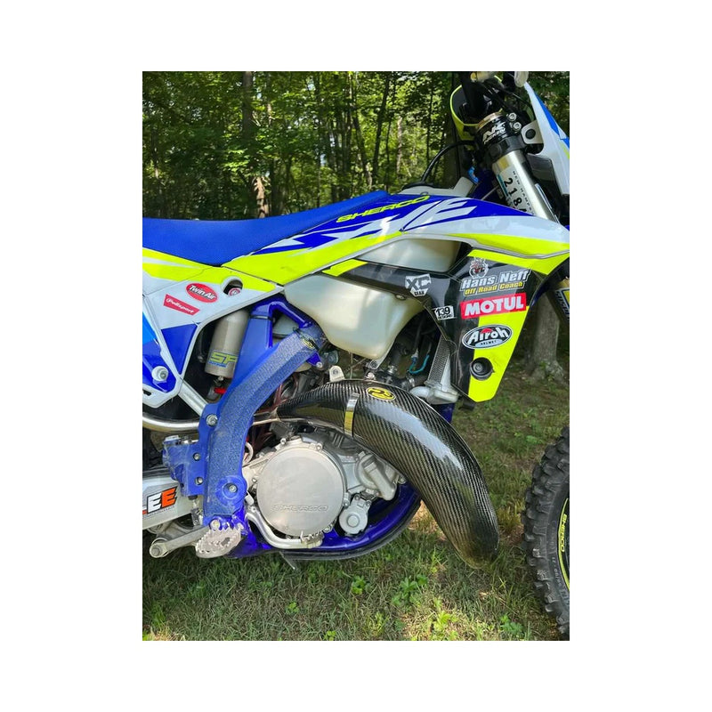 Pipe  Guard  Carbon  Fiber Sherco
