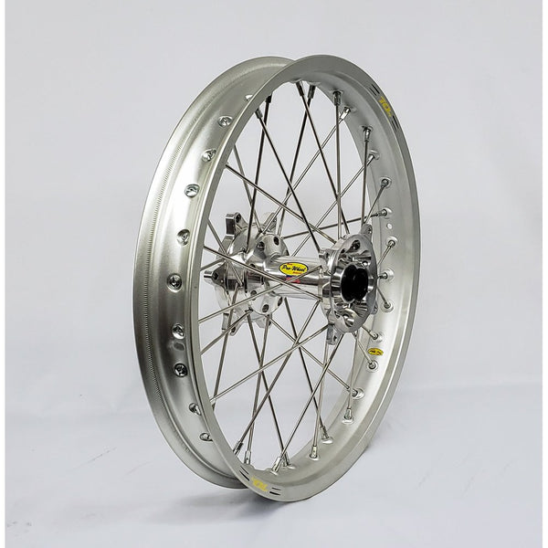 Wheel Rear 1.85x19 Silver Hub Sil Rim/Sil Spoke/Sil Nipple