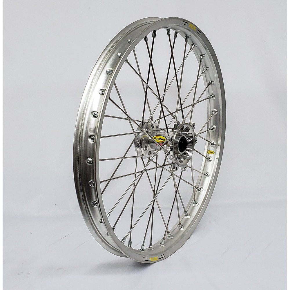 Wheel Front 1.40x17 Silver Hub Sil Rim/Sil Spoke/Sil Nipple
