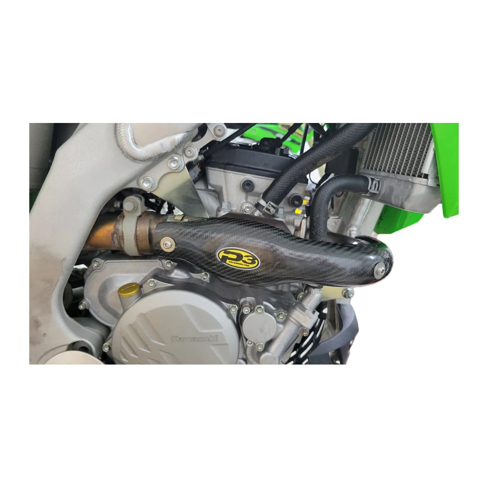 Heat Shield Carbon Kaw 250 Fmf