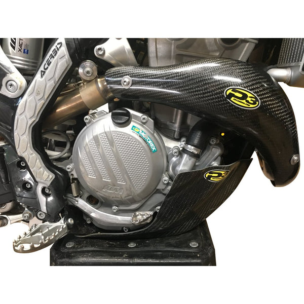 Heat Shield Carbon Stk Pipe Ktm/Hus