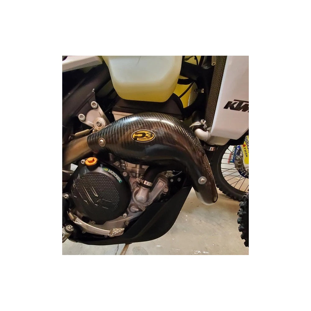 Heat Shield Carbon Fiber Ktm/Hus