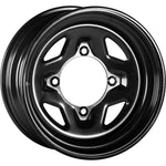 Sedona Steel 14x7 4/156 4+3 Blk 14mm
