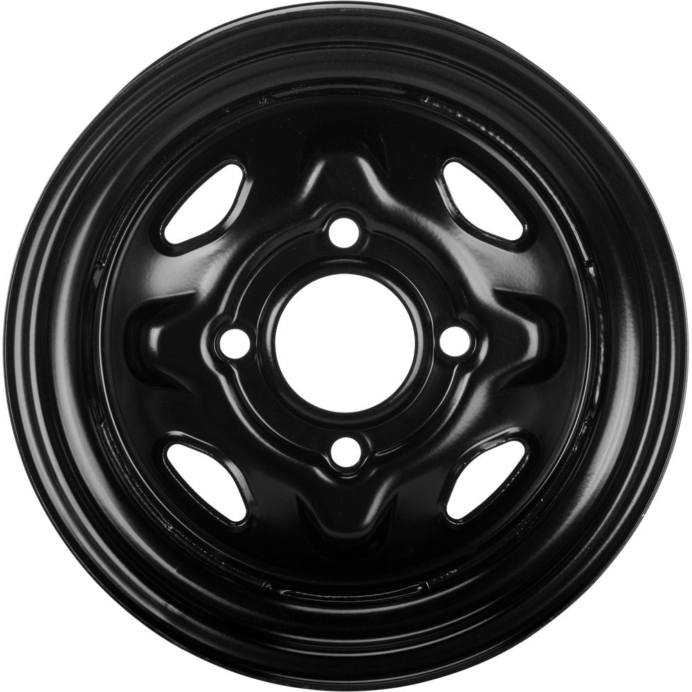 Sedona Steel 12x7 4/110 2+5 Blk Rear