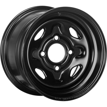 Sedona Steel 12x7 4/110 5+2 Blk Front