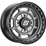 Rift Wheel 14x7 4/156 5+2 (+10mm) Carbon Grey