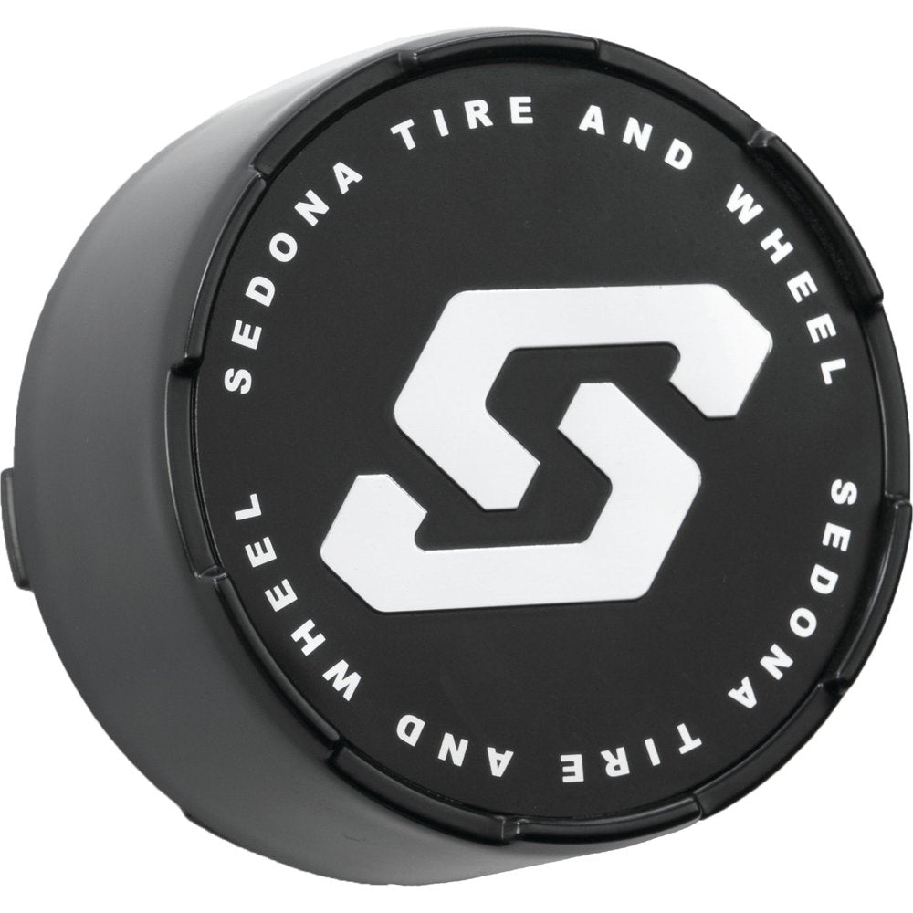 Split 6 Wheel Replacment Cap Black 4/137 4/156