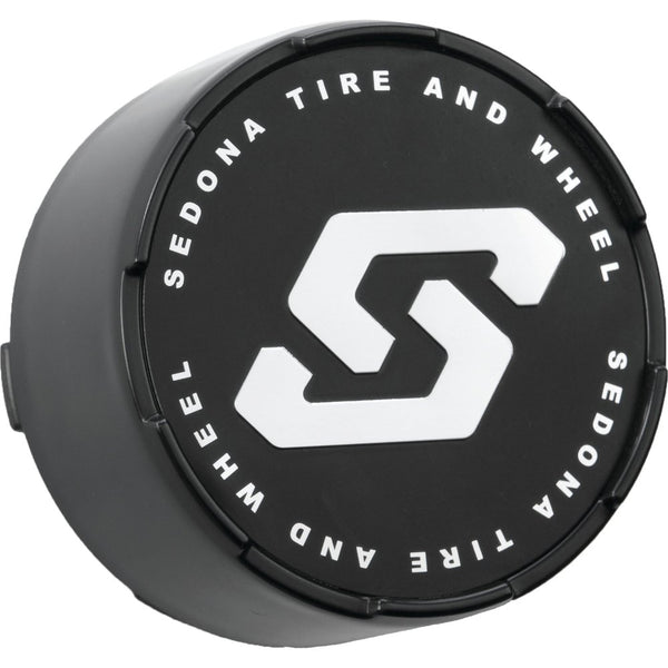 Split 6 Wheel Replacment Cap Black 4/137 4/156