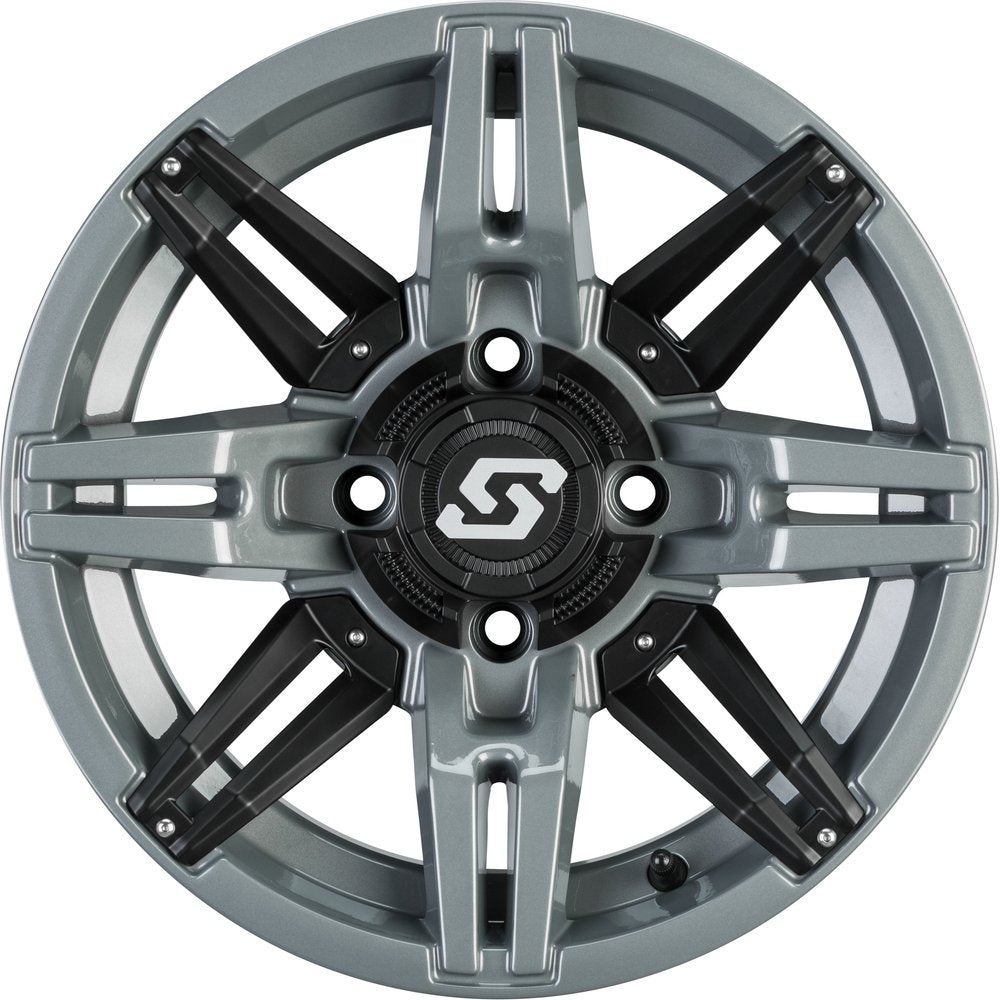 Rukus Le Wheel 14x7 4/110 6+1 (+30mm) Blk/Stealth Grey