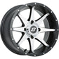 Storm Wheel 14x7 4/137 5+2 (+10mm) Blk/Machined