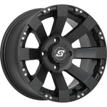 Spyder Wheel 12x7 4/137 5+2 (+10mm) Black
