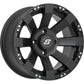 Spyder Wheel 12x7 4/156 4+3 (+5mm) Black