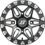 Split 6 Bdlk Wheel 14x7 4/137 5+2 (+10mm) Blk/Machined