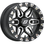 Split 6 Bdlk Wheel 14x7 4/110 5+2 (+10mm) Blk/Machined