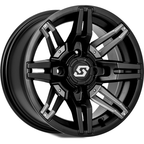 Rukus Wheel 14x7 4/137 5+2 (+10mm) Blk/Gunmetal