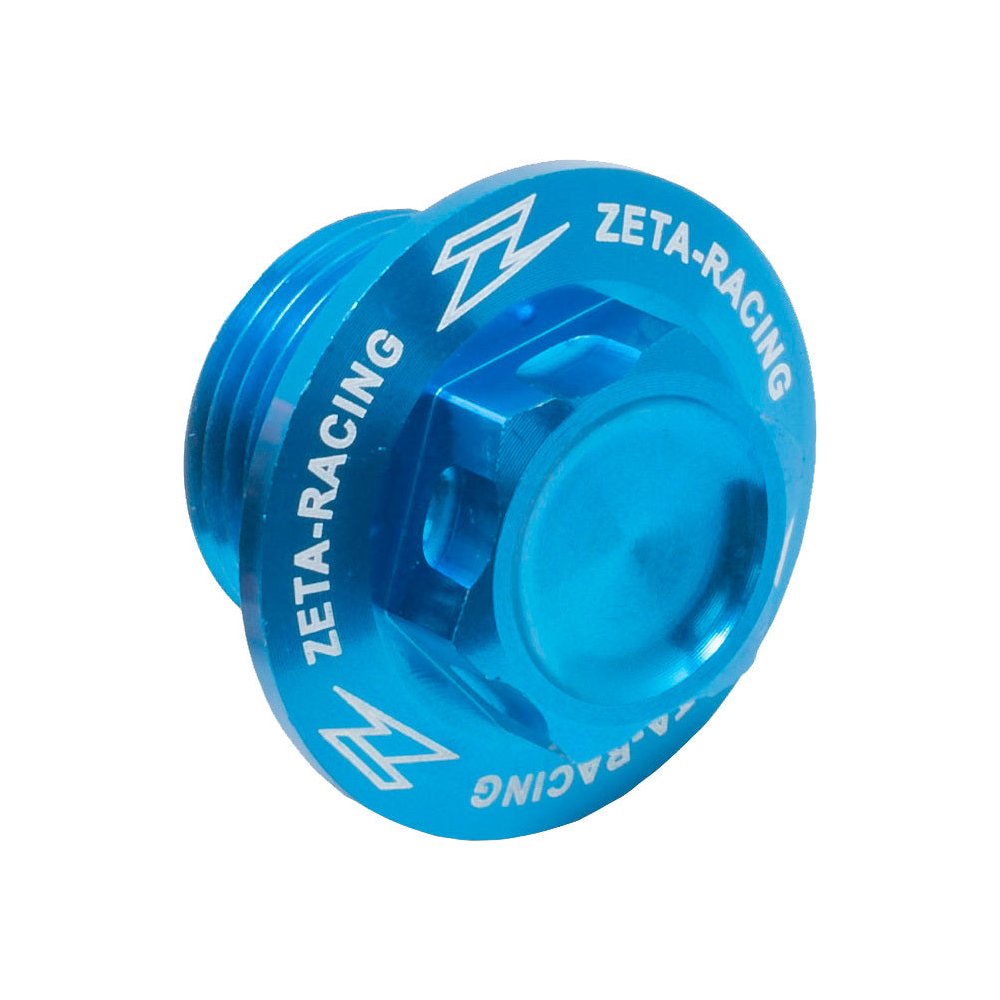Axle Stop Bolt M20x19 P1.5 H22 H Blue
