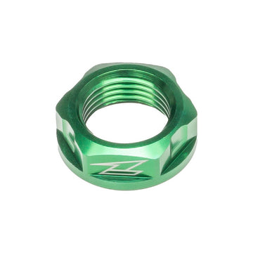 Axle Nut M22x32 P1.5 H12l Green